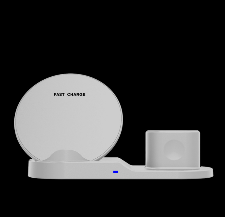 Wireless Charger Dock for iPhone, Watch & AirPods