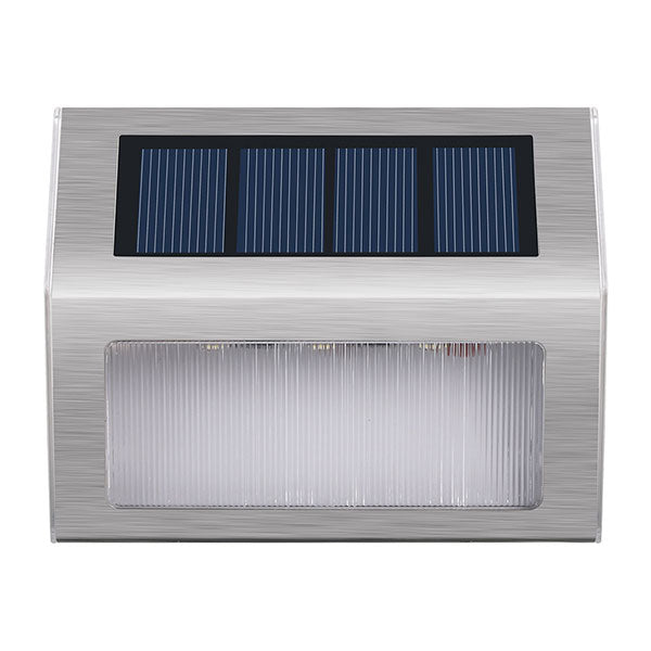 Stainless Steel Solar Step Lights for Stairs and Decks
