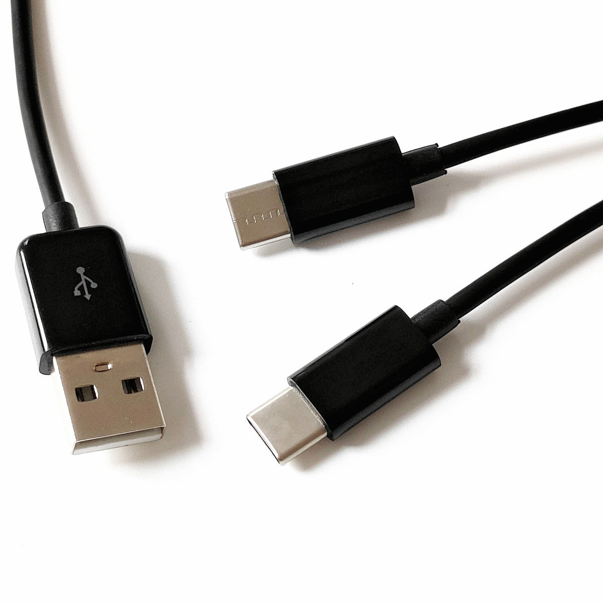 USB-C 2-in-1 Charging Cable: Charge Two Devices at Once