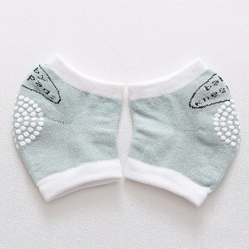 Baby Crawling Knee Pads, Breathable Anti-Slip Cotton