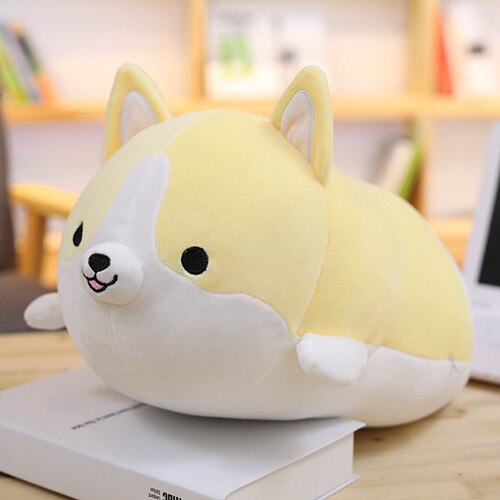 Corgi Plush Pillow Toy for Cozy Cuddles and Decor