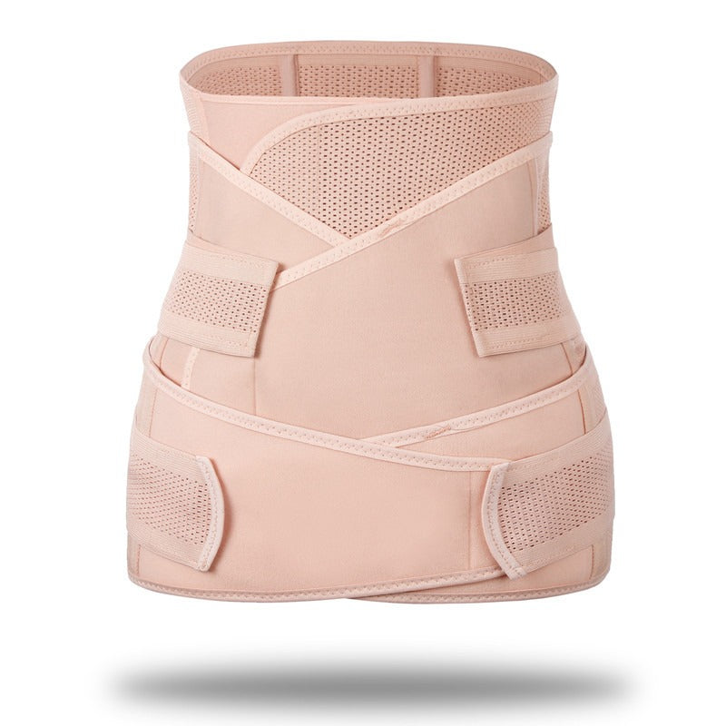 Postpartum Abdominal Binder — 3-Piece Breathable Support