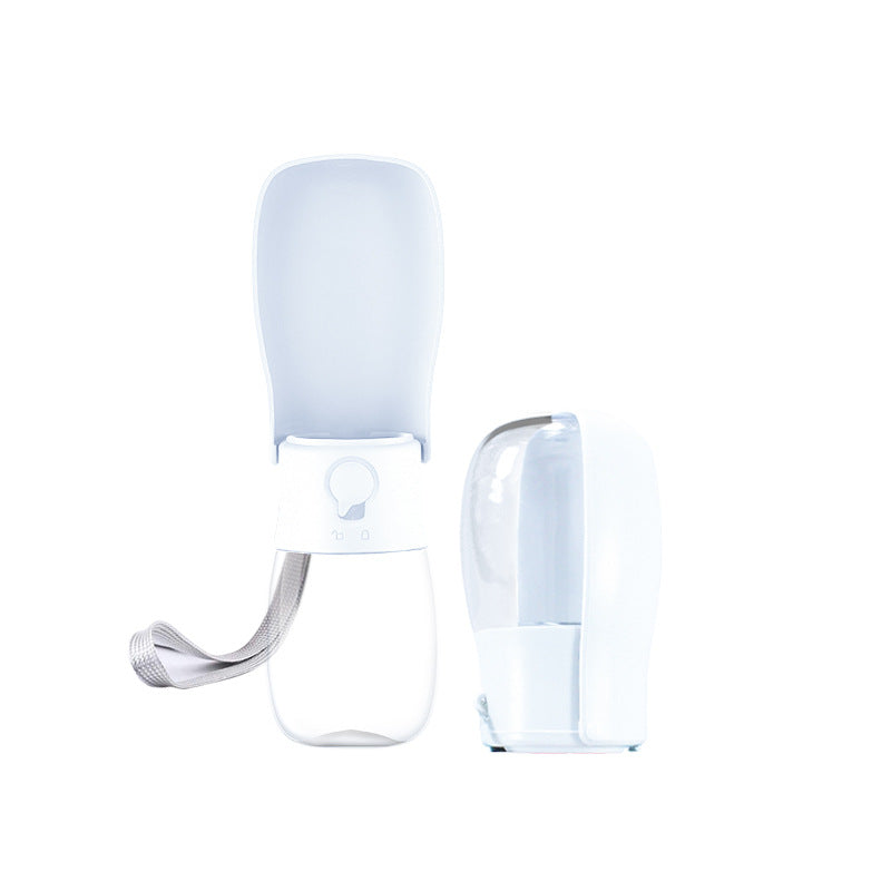 300ML Dog Water Bottle With Foldable Cup for Walks