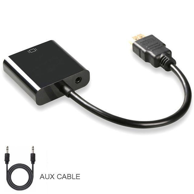 HDMI to VGA Adapter for Laptop to Projector 1080P