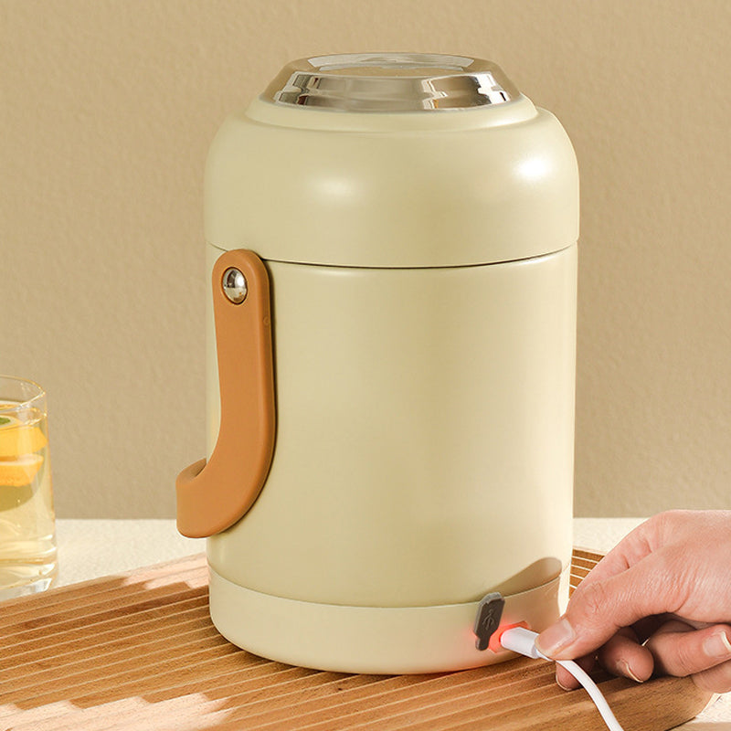 Heated Stainless Steel Lunch Box for Hot Meals at Work