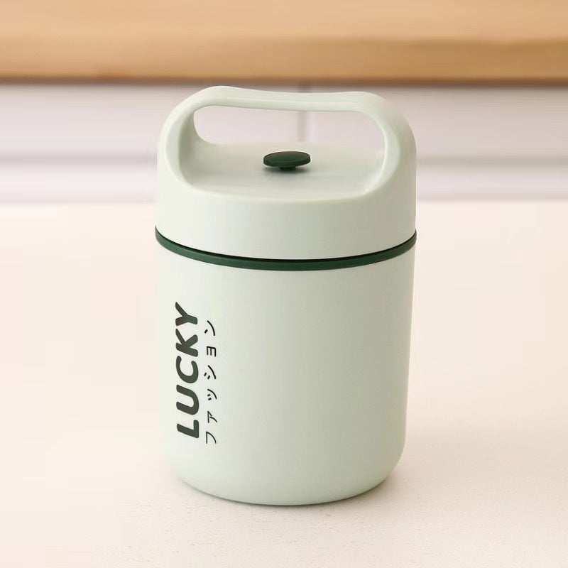 Insulated Food Jar for Hot Oatmeal and Soup On the Go