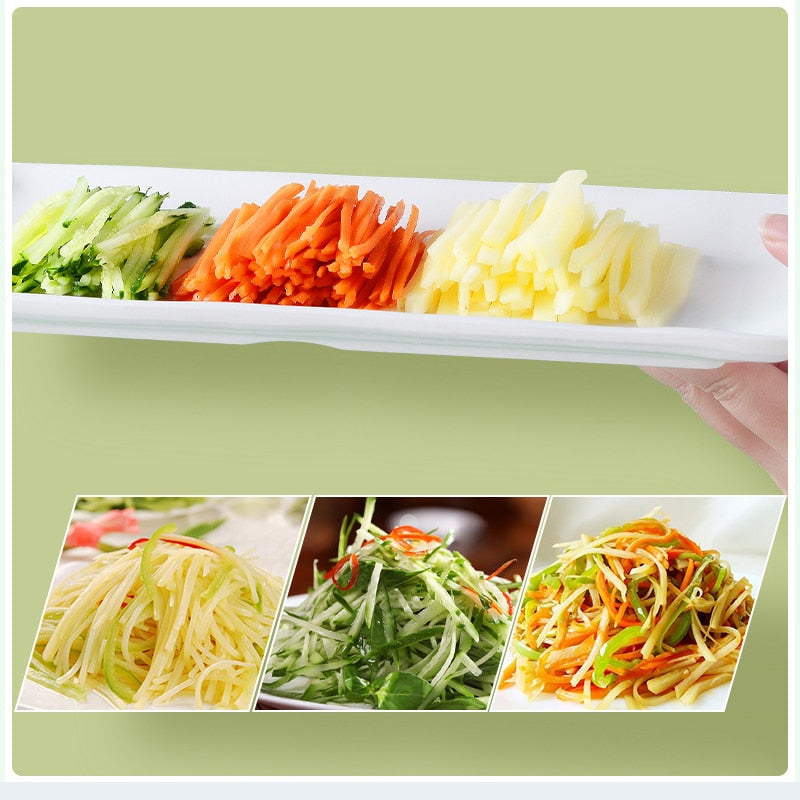 Stainless Steel Mandoline Slicer for Veggies and Meat