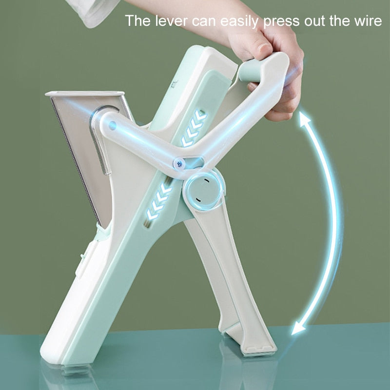 Stainless Steel Mandoline Slicer for Veggies and Meat