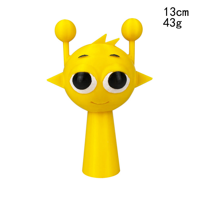 Collectible Character Ornaments for Colorful Desks
