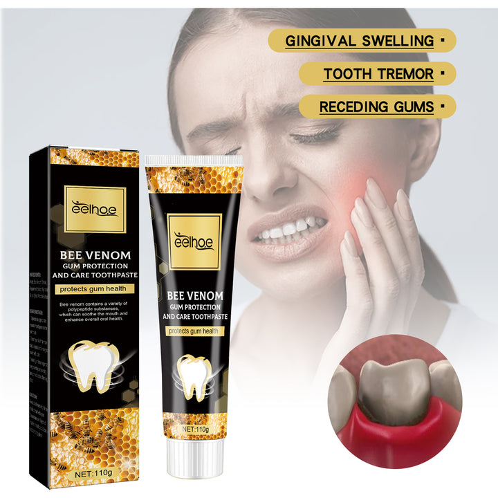 Bee Venom Toothpaste for Daily Gum Care & Fresh Breath