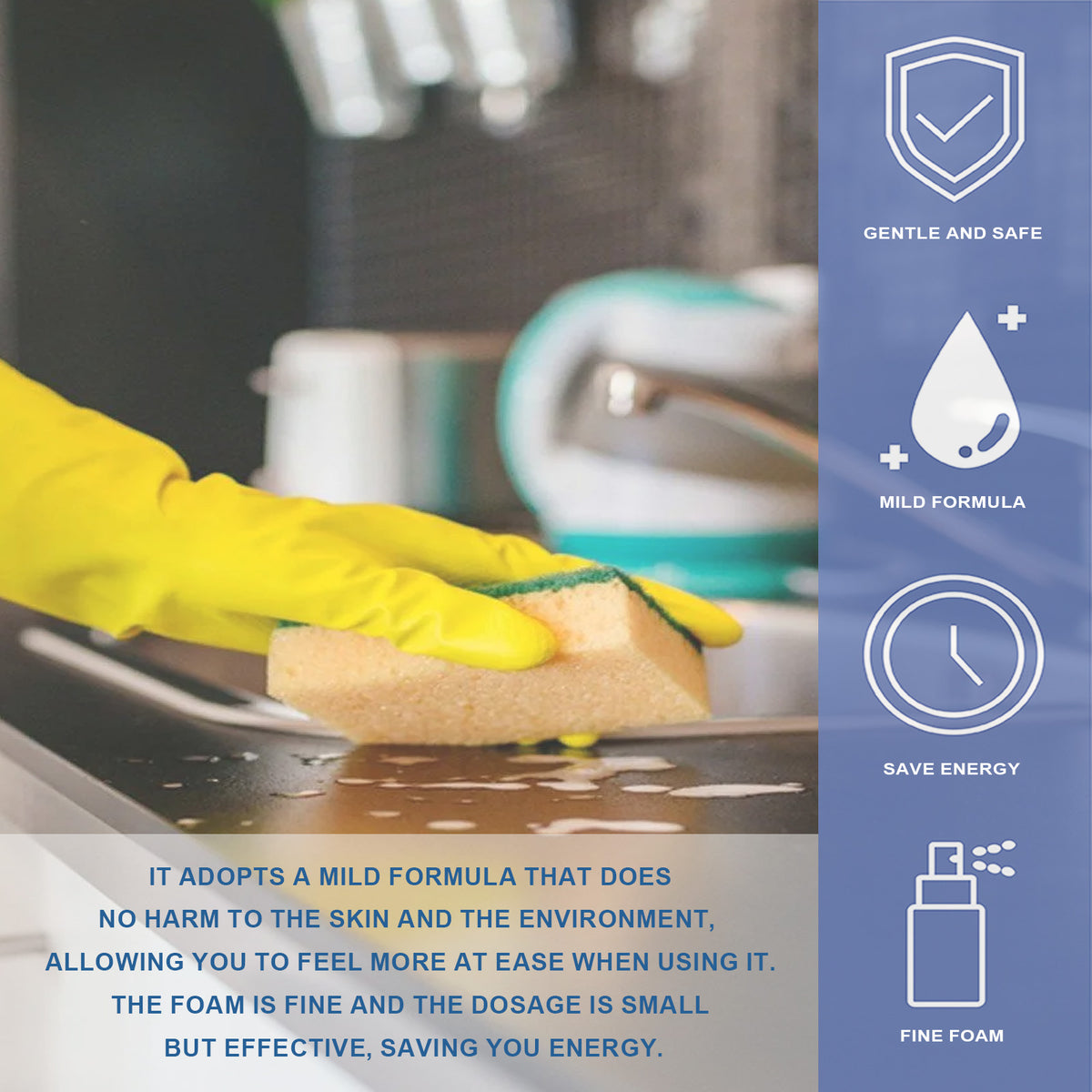 Multi-Surface Spray Cleaner for Tough Kitchen Grime