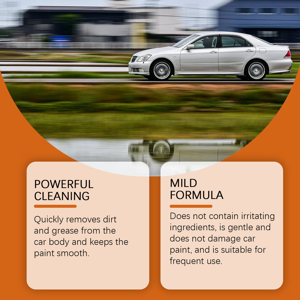 Car Wash Liquid for Heavy Dirt, Grime & Smooth Paint