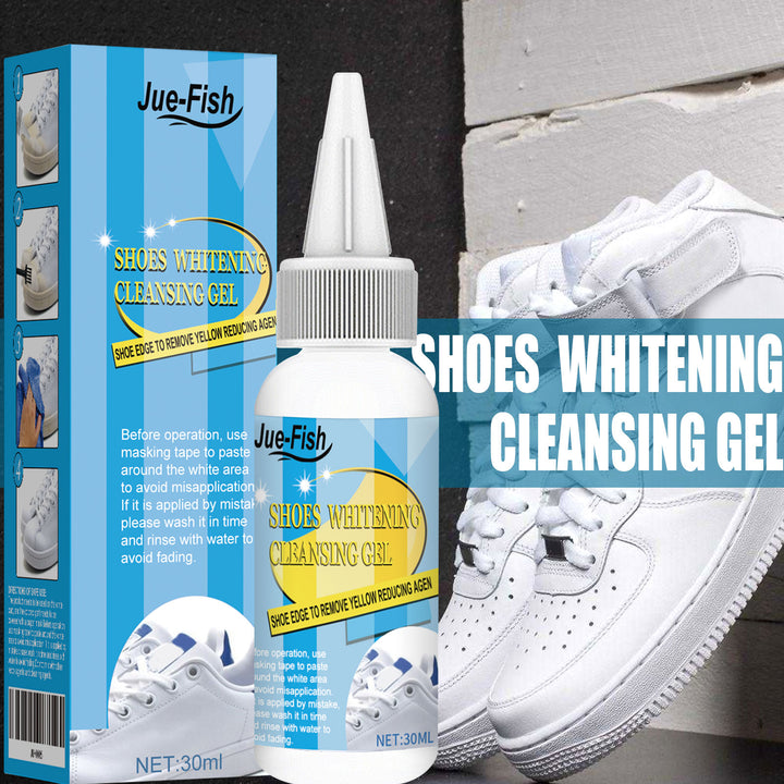 White Shoe Cleaner Gel – Restore Bright White & Remove