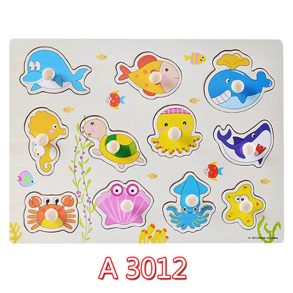 Wooden Learning Puzzle Set for Toddler Skill Building