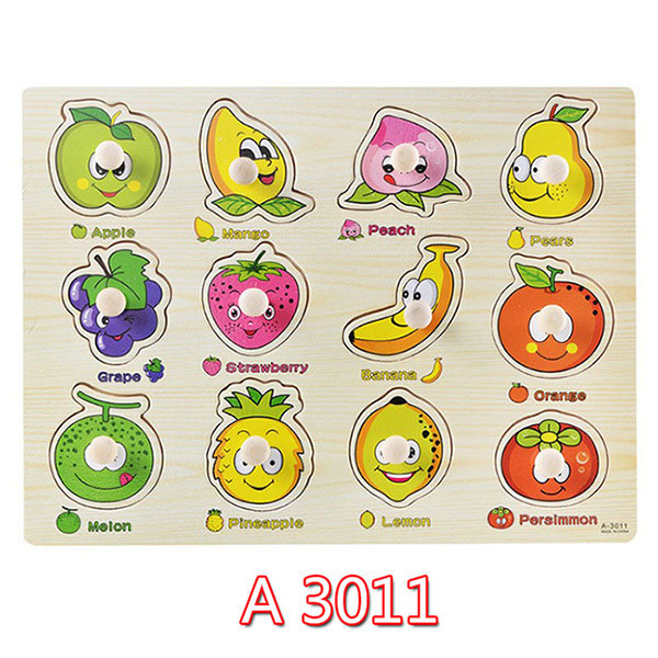 Wooden Learning Puzzle Set for Toddler Skill Building