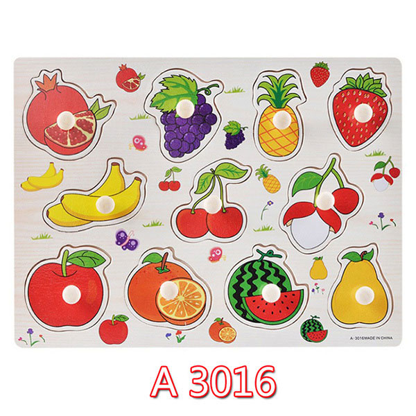 Wooden Learning Puzzle Set for Toddler Skill Building
