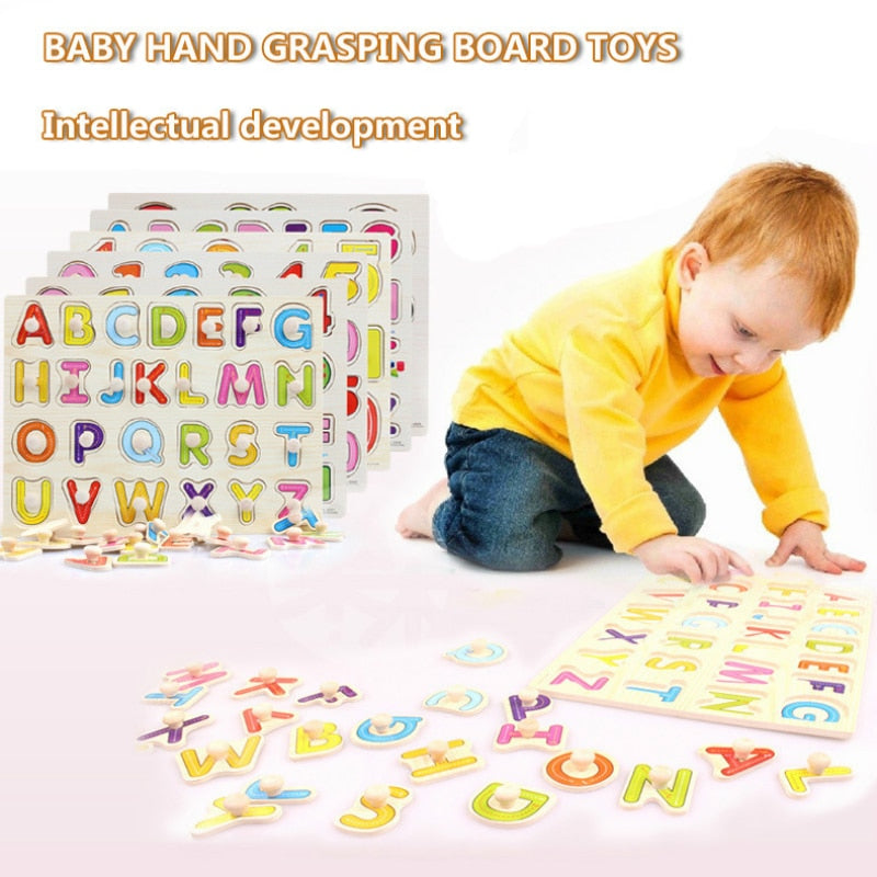 Wooden Toddler Puzzles for Hands-On Early Learning