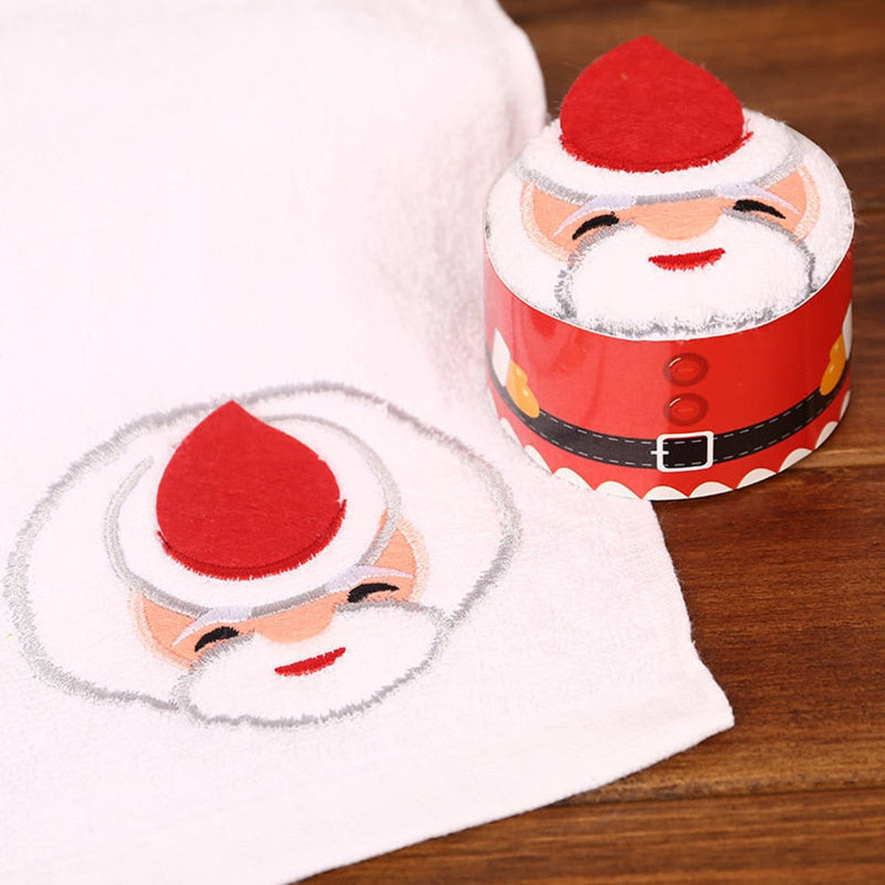 Christmas Cupcake Towel Gift – Cute Holiday Decor