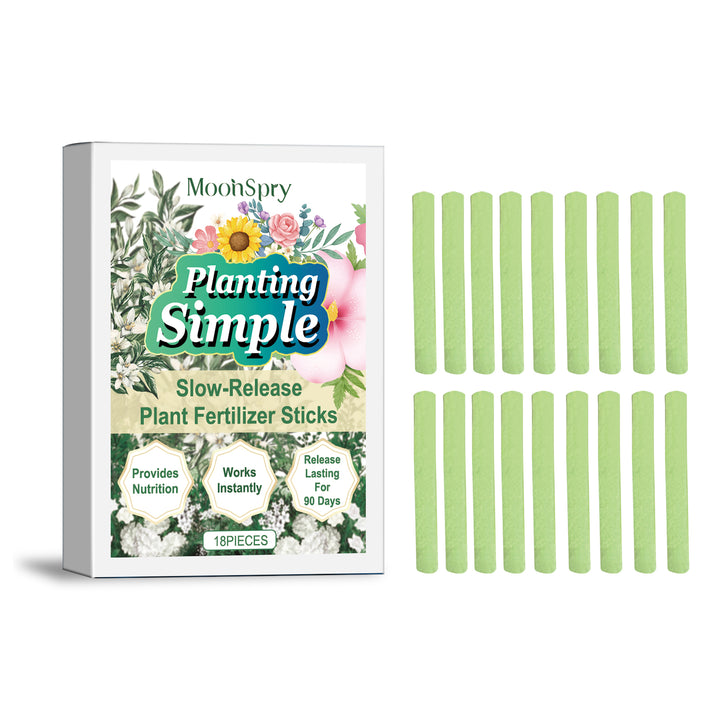 Plant Fertilizer Sticks for 90-Day Houseplant Care