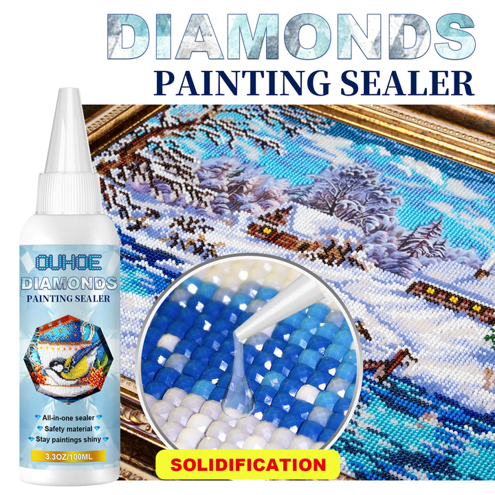 Diamond Painting Sealer for Shiny, Secure Artwork