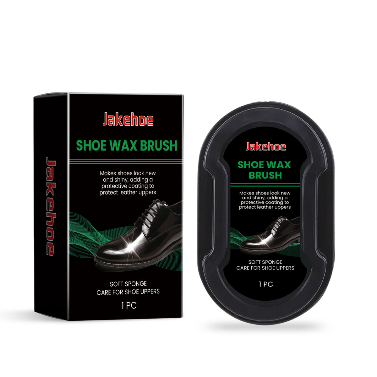 Portable Shoe Polish Sponge for Leather Shine & Protection
