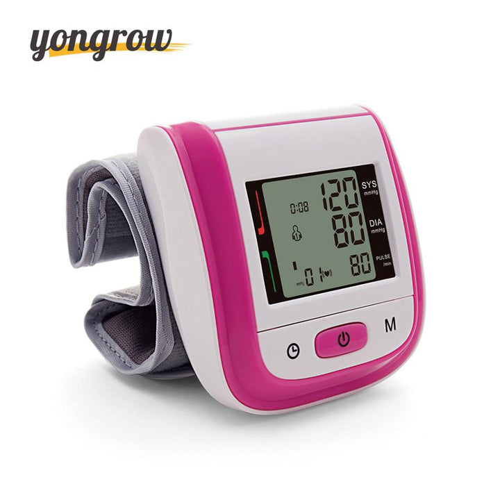 Wrist Blood Pressure Monitor — Quick Digital Readings at Home