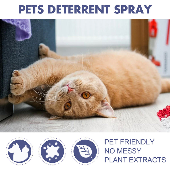 Pet Anti-Scratch Spray for Sofas, Doors & Pet-Free Zones