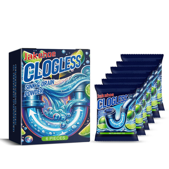 Powdered Drain Cleaner for Sink & Pipe Maintenance