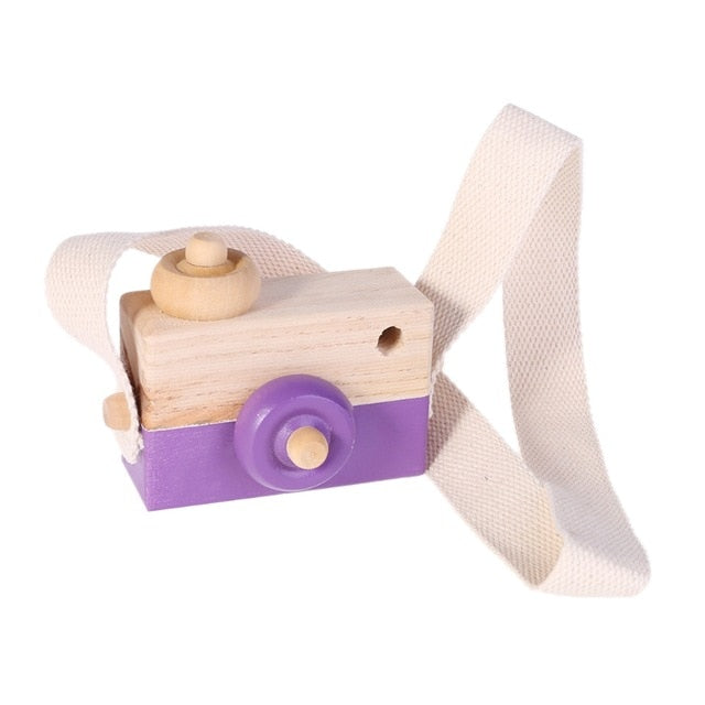 Wooden Toy Camera for Screen-Free Imaginative Play