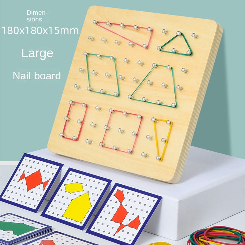 Montessori Math Pegboard Toy for Hands-On Learning