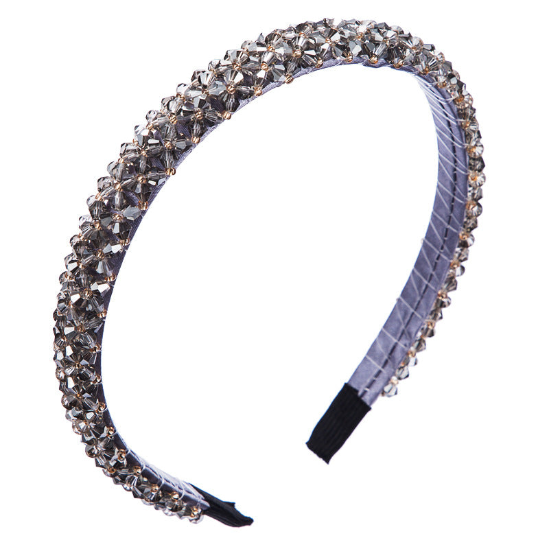 Crystal Headband for Glamorous Korean-Style Party Looks