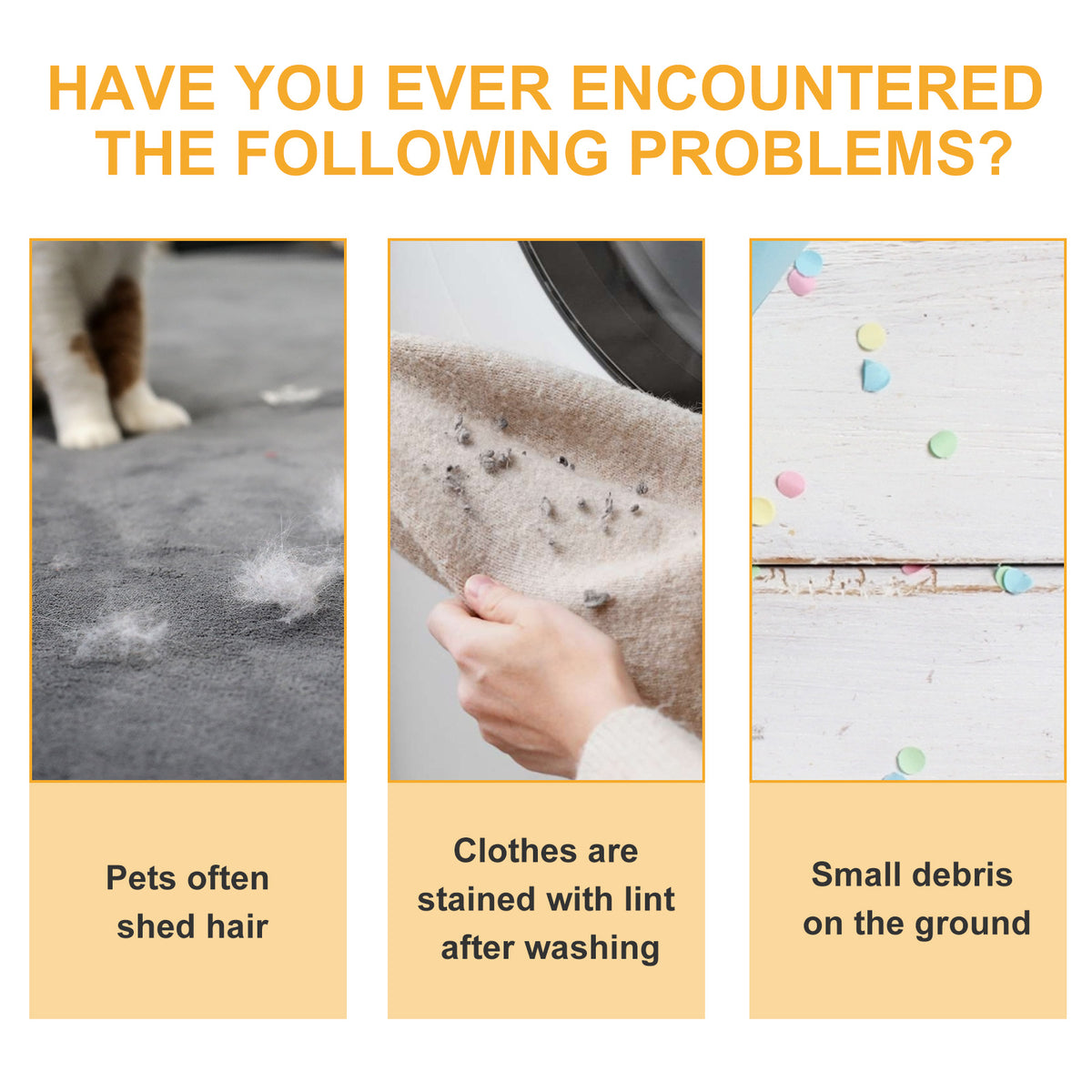 Pet Hair Laundry Remover for Cleaner Clothes at Home