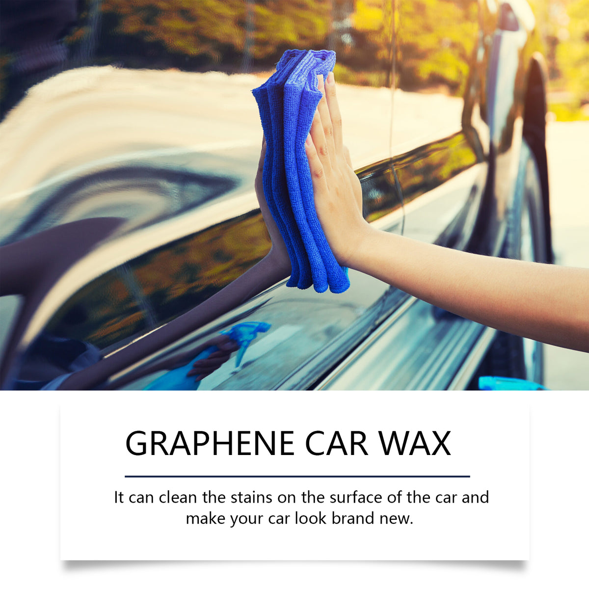 Graphene Car Wax Coating for Glossy Paint Protection