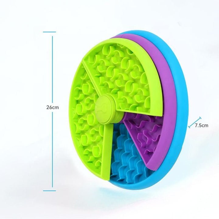 Interactive Slow Feeder Bowl for Dogs and Cats