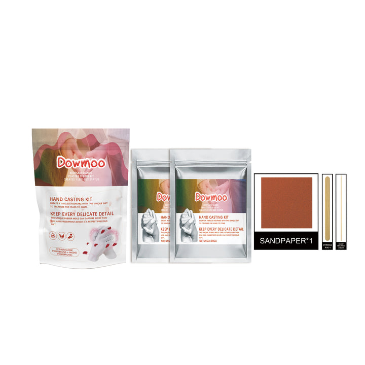 Hand Casting Powder Set for Detailed 3D Couple Keepsakes