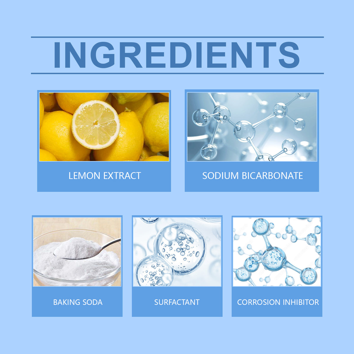 Oxygen Toilet Cleaner Powder for Urinary Stain Removal