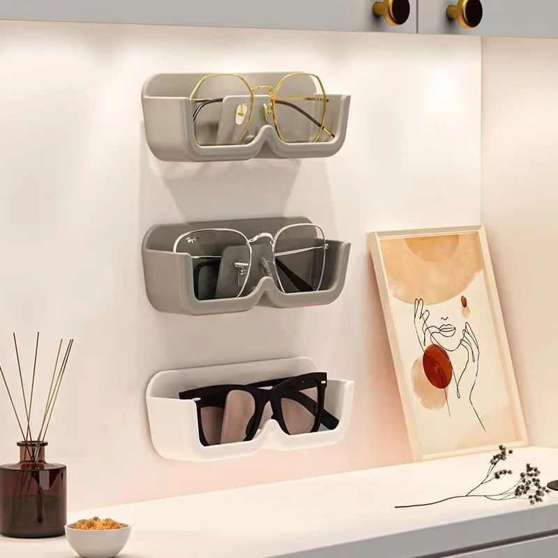 Wall Mounted Glasses Holder for Sunglasses Storage