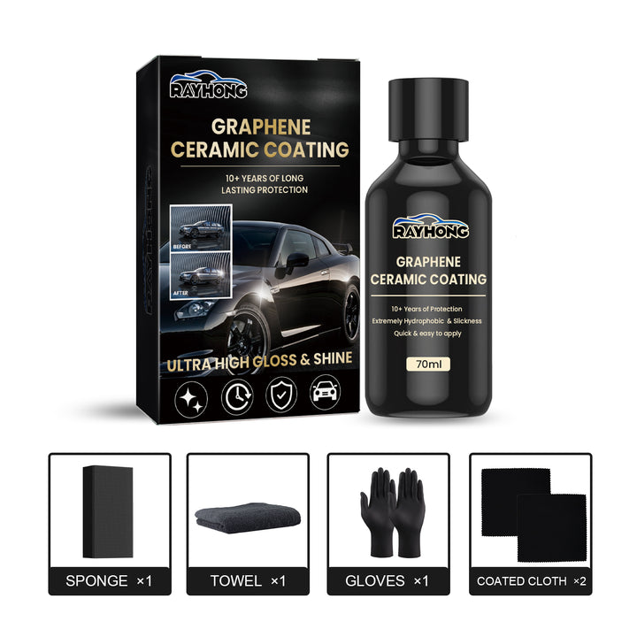 Graphene Ceramic Coating for High-Gloss Car Paint Care