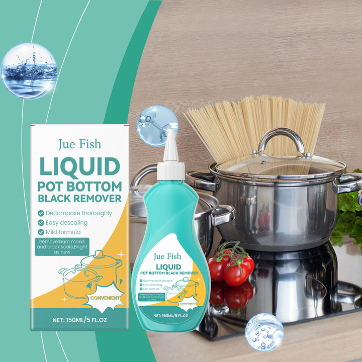 Pan Bottom Cleaner for Burnt Marks, Grease & Scale Buildup