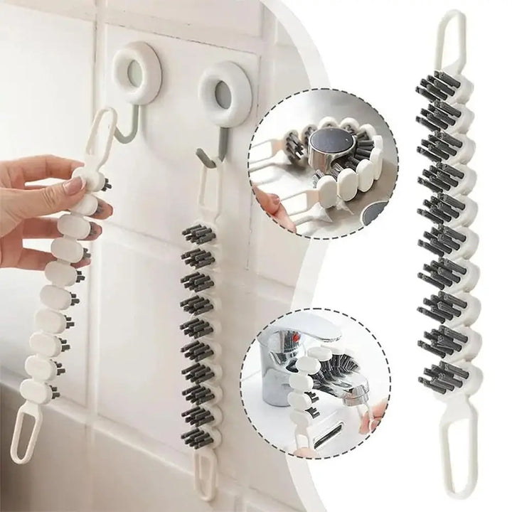 Bendable Faucet Brush for Kitchen and Bathroom Taps