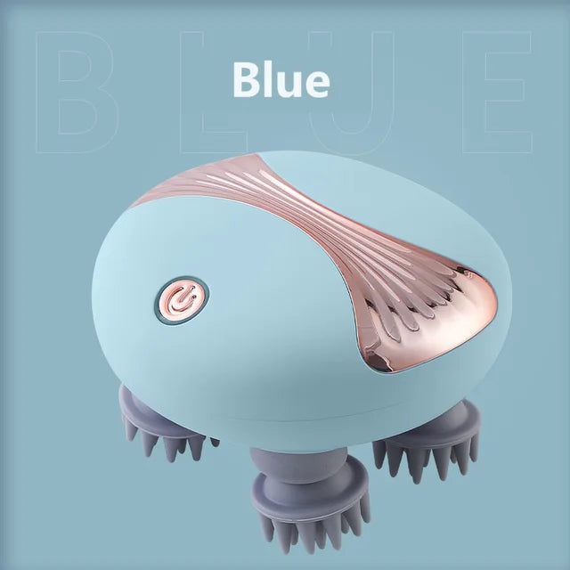 Handheld Scalp Massager With Red Light for Relaxation