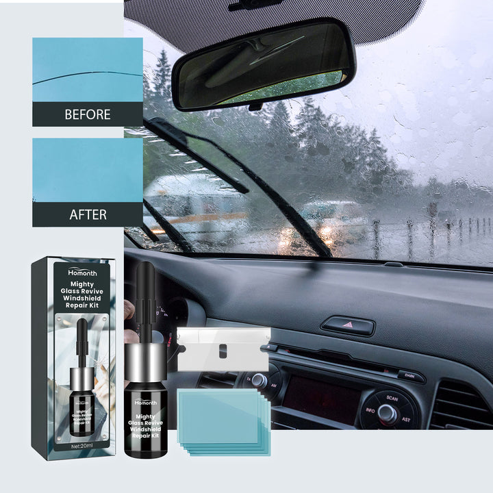Windshield Repair Kit for Chips and Small Cracks DIY