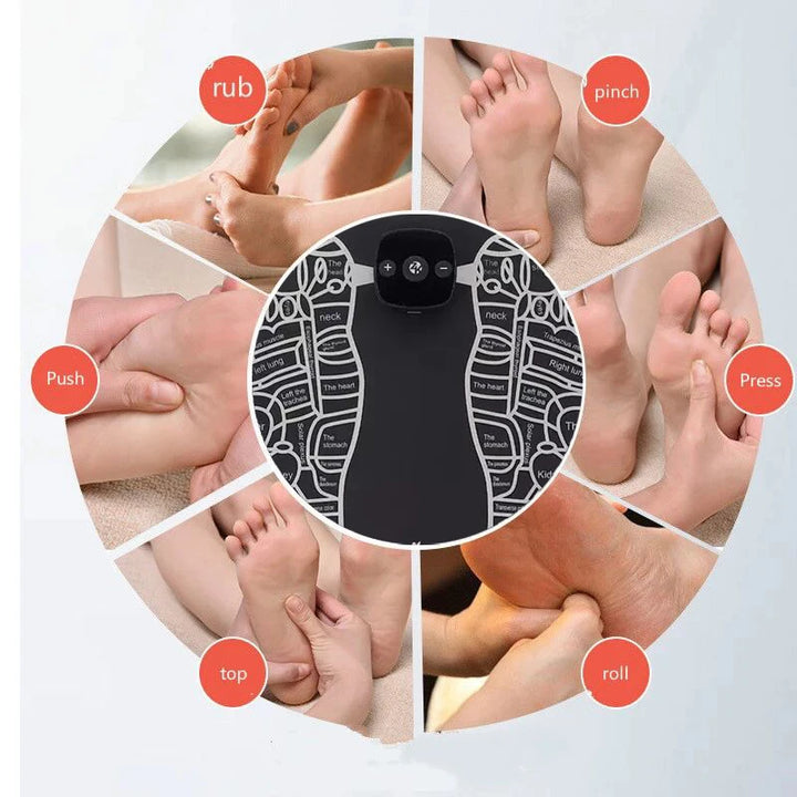 EMS Electric Foot Massager Mat Pulse Muscle Relax Health Car