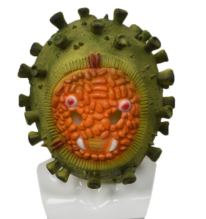 Oversized Virus Mask Halloween Horror Costume Prop