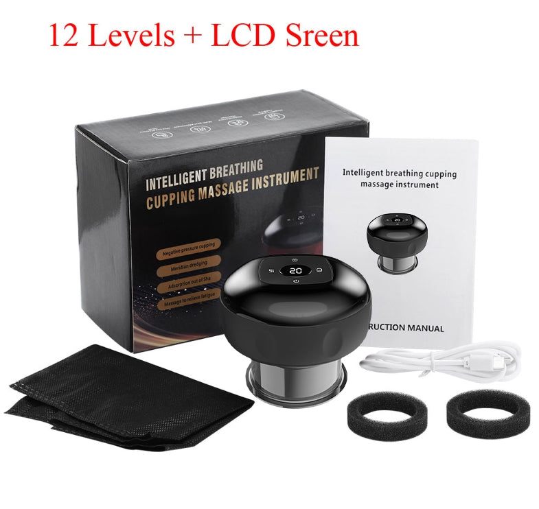 Electric Cupping Massager — Pain Relief & Deep Tissue