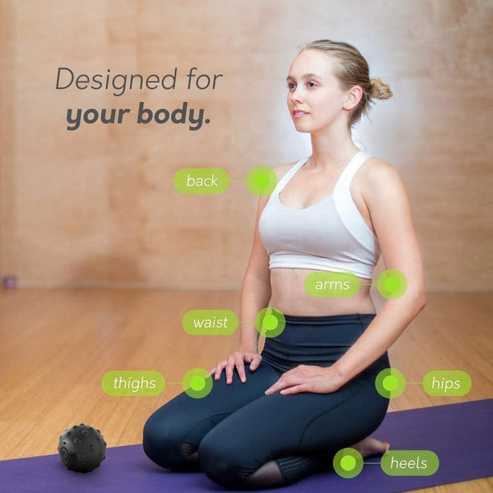 Vibrating Massage Ball — Target Deep Knots Foam Rollers Miss