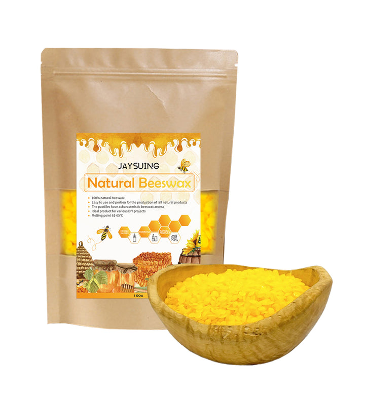 Pure Beeswax Granules for Furniture, Leather & DIY Wax