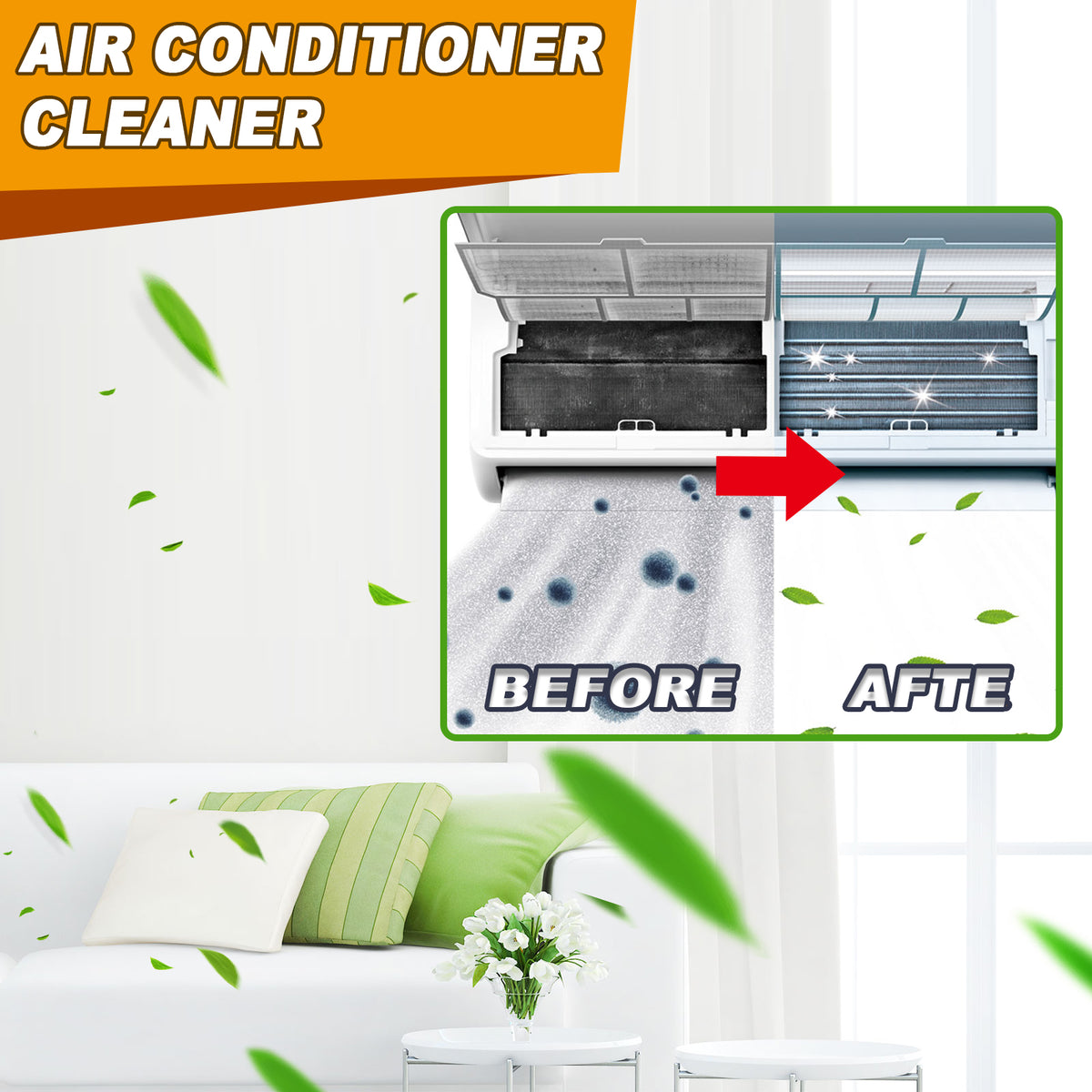 Air Conditioner Cleaner for Odor-Free AC Maintenance