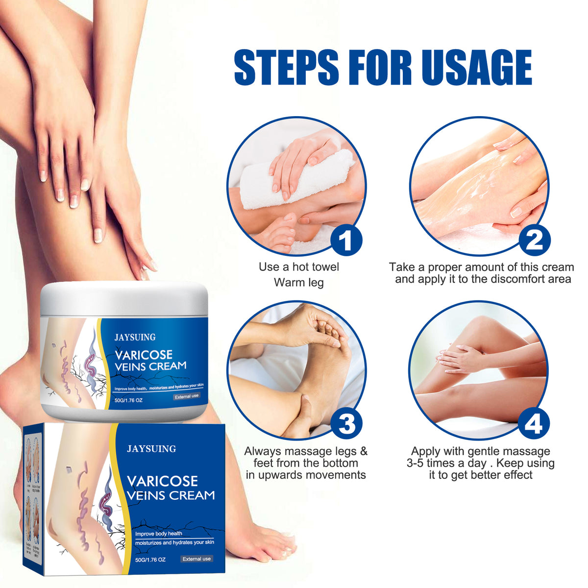 Moisturizing Cream For Legs And Skin