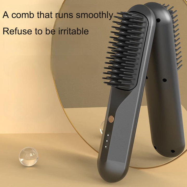 Wireless Heated Comb for Quick Smooth Hair Touch-Ups